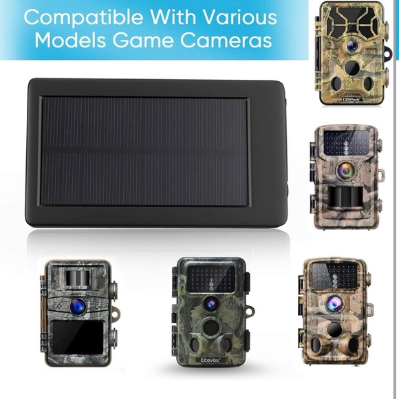 COPY - Solar Panel 2500mAh Solar Charger Camouflage Trail Camera - Picture 5 of 6